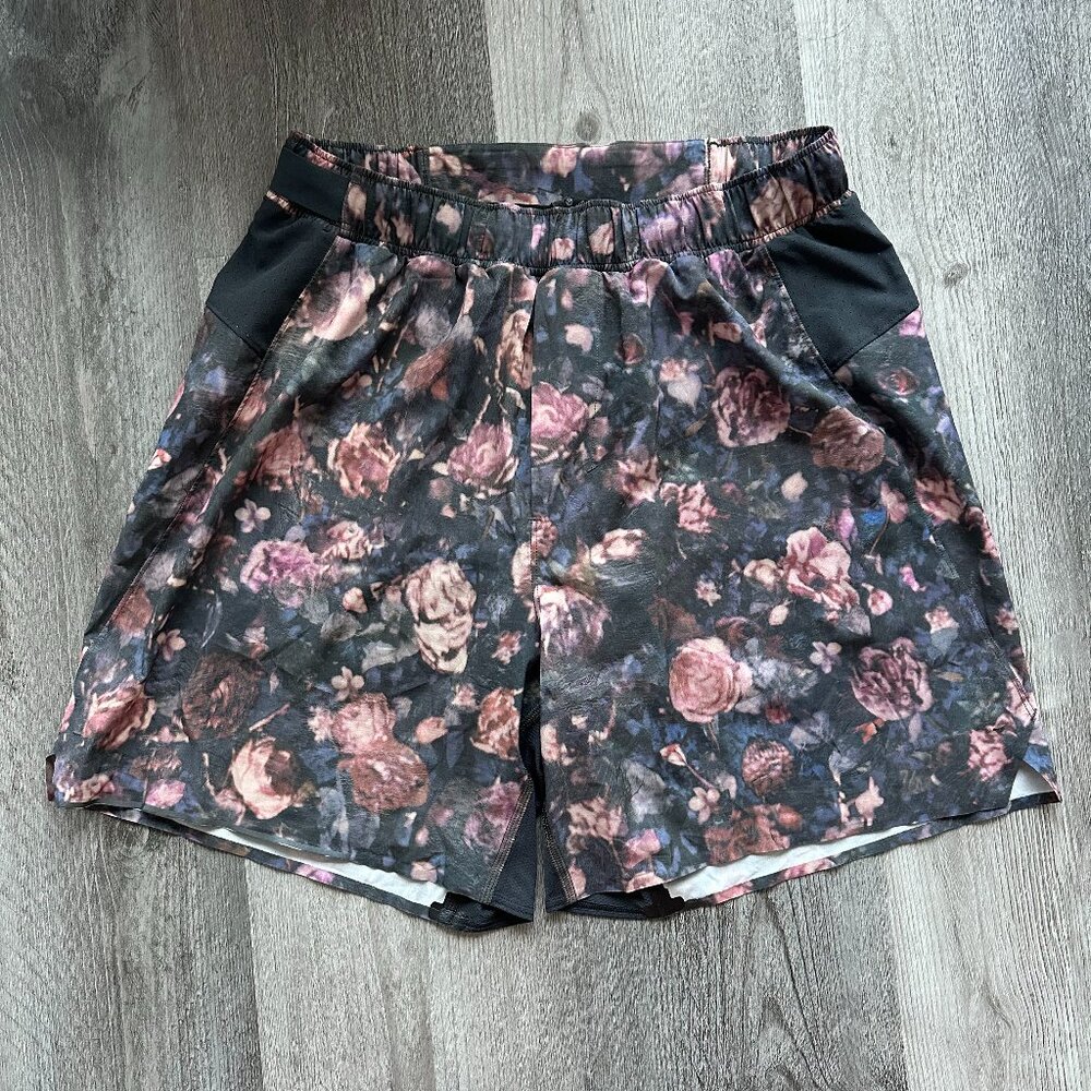EUC Men's Lululemon Surge Short - 6", Frosted Rose Multi, Lined, Small, S, $68